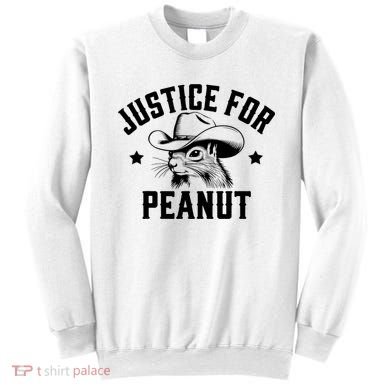 Justice For Peanut The Squirrel Peanut Squirrel Sweatshirt