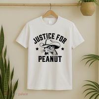 Justice For Peanut The Squirrel Peanut Squirrel T-Shirt thumb 2