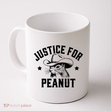 Justice For Peanut The Squirrel Peanut Squirrel Coffee Mug