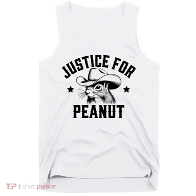Justice For Peanut The Squirrel Peanut Squirrel Tank Top