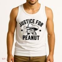 Justice For Peanut The Squirrel Peanut Squirrel Tank Top thumb 3