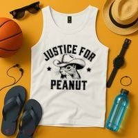 Justice For Peanut The Squirrel Peanut Squirrel Tank Top thumb 4