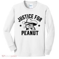 Justice For Peanut The Squirrel Peanut Squirrel Kids Long Sleeve Shirt thumb 0