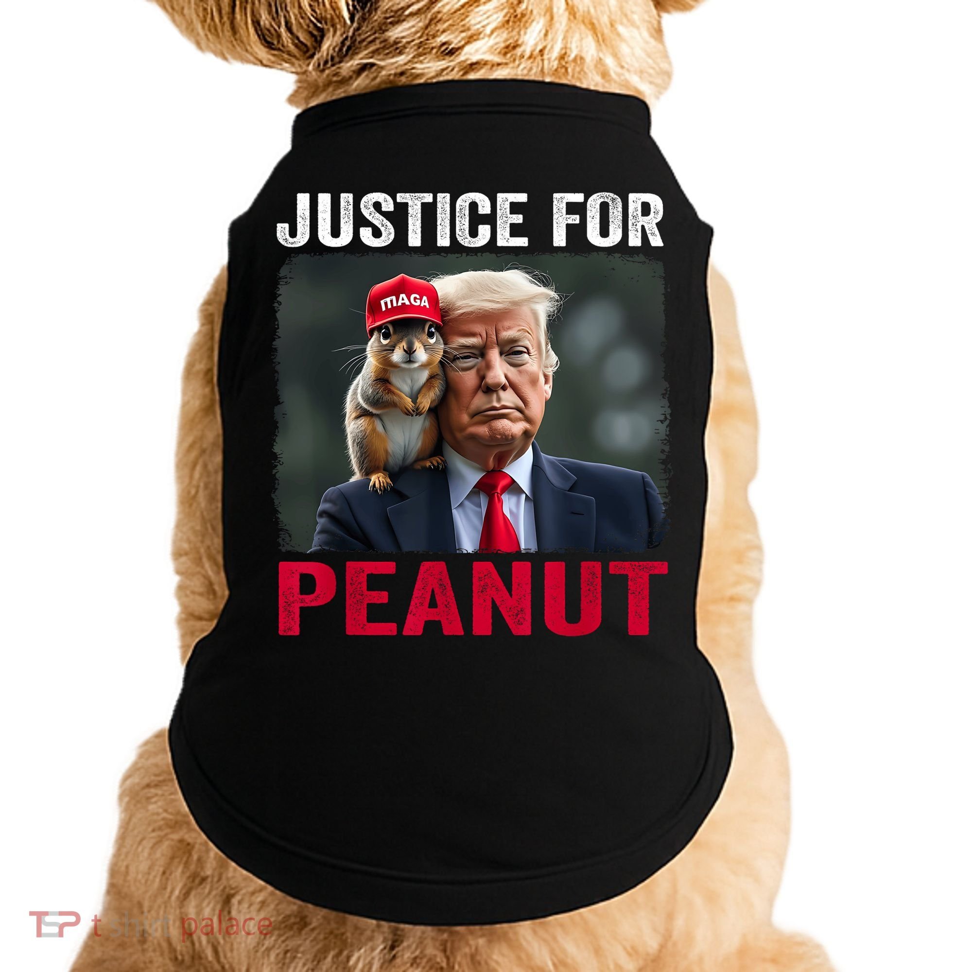 Justice For Peanut The Squirrel Wanted Doggie Tank