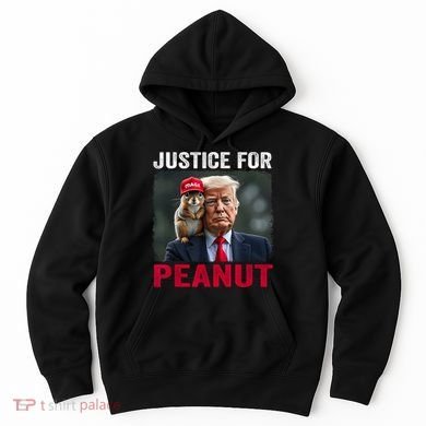 Justice For Peanut The Squirrel Wanted Hoodie