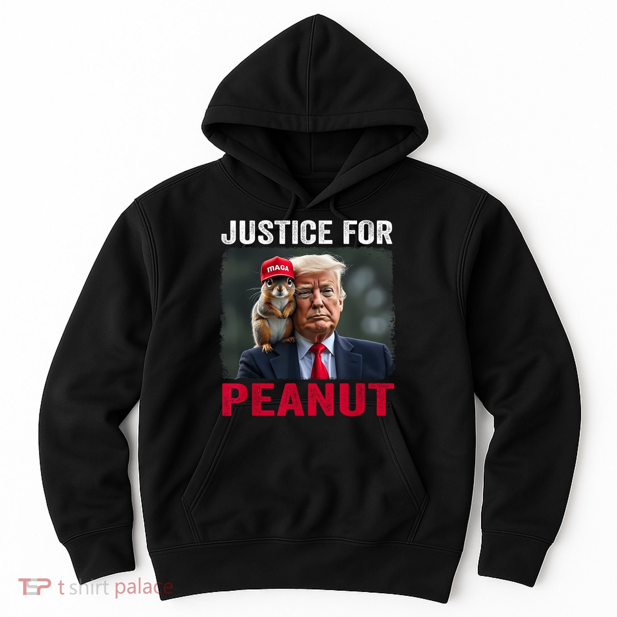 Justice For Peanut The Squirrel Wanted Hoodie