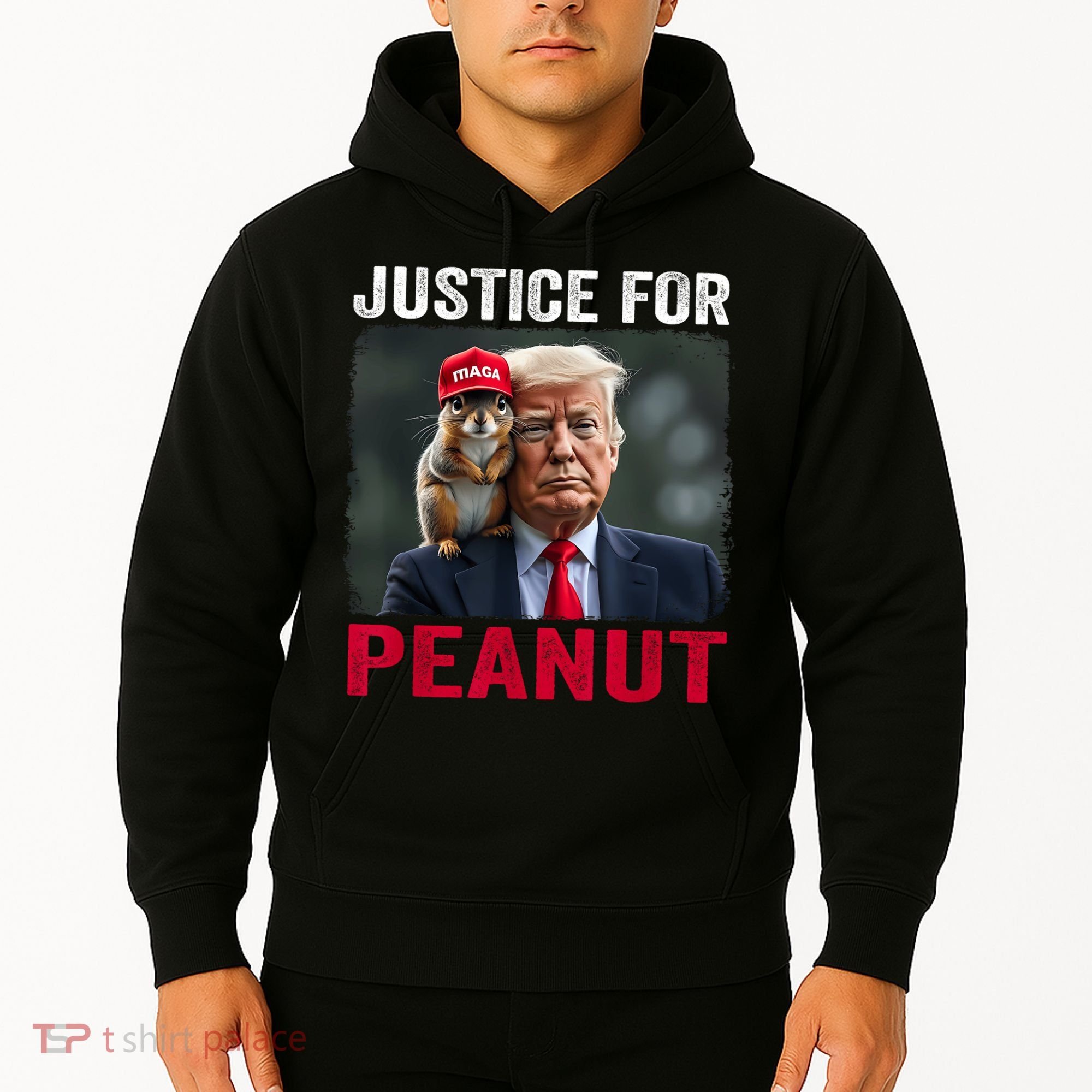 Justice For Peanut The Squirrel Wanted Hoodie