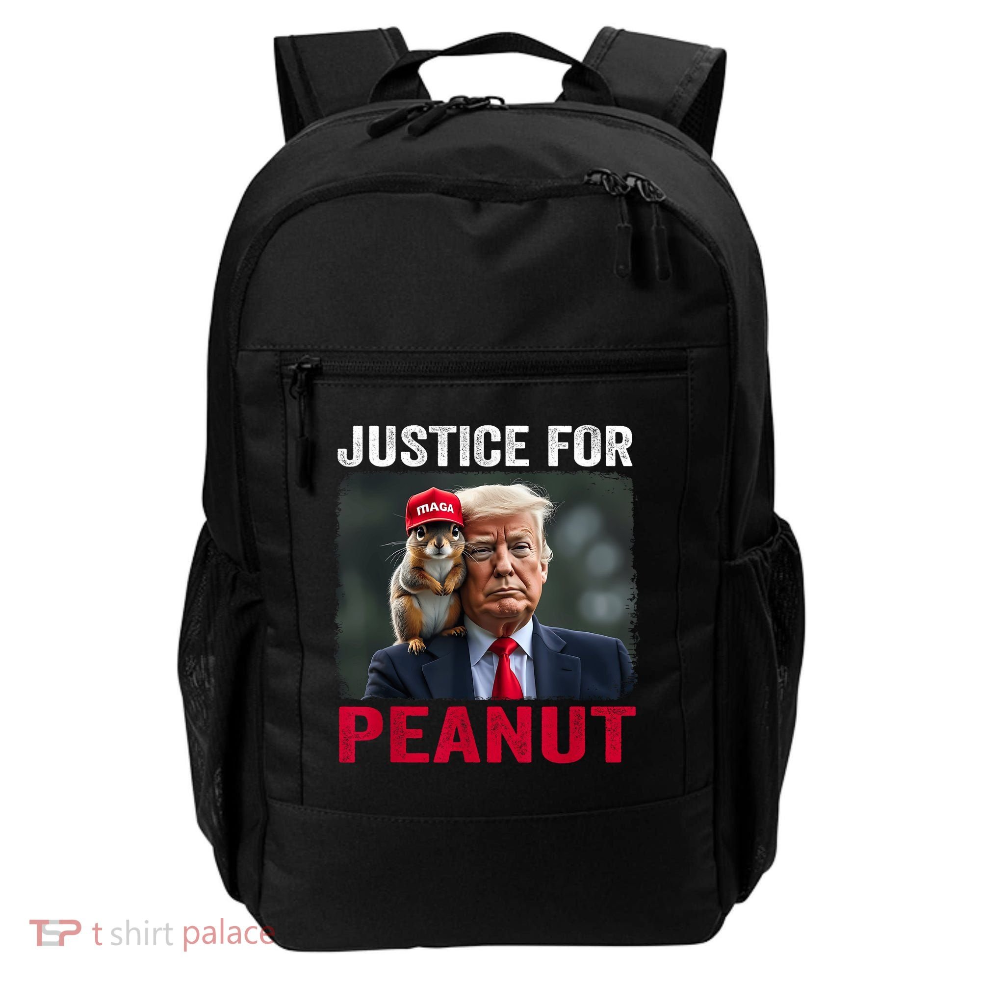 Justice For Peanut The Squirrel Wanted Backpack