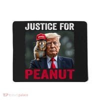 Justice For Peanut The Squirrel Wanted Mousepad thumb 0