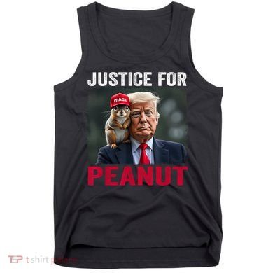 Justice For Peanut The Squirrel Wanted Tank Top