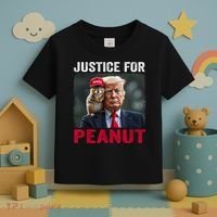 Justice For Peanut The Squirrel Wanted Toddler T-Shirt thumb 3