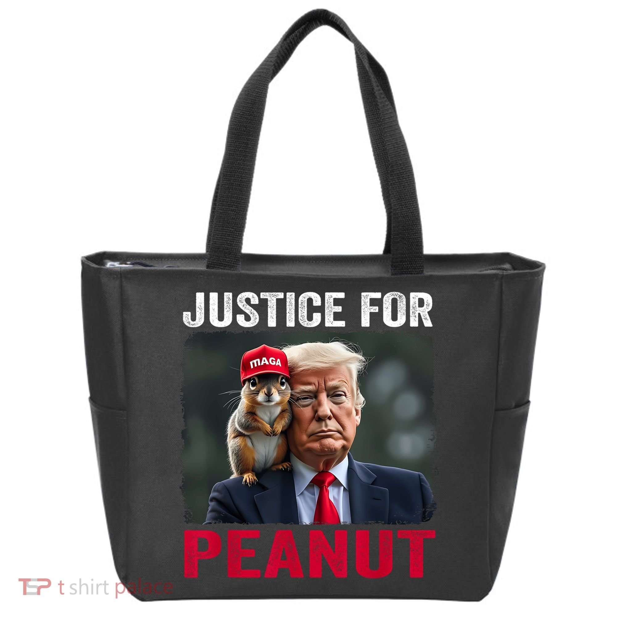 Justice For Peanut The Squirrel Wanted Tote Bag