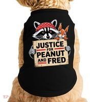 Justice For Peanut The Squirrel And Fred The Raccon Doggie Tank thumb 0