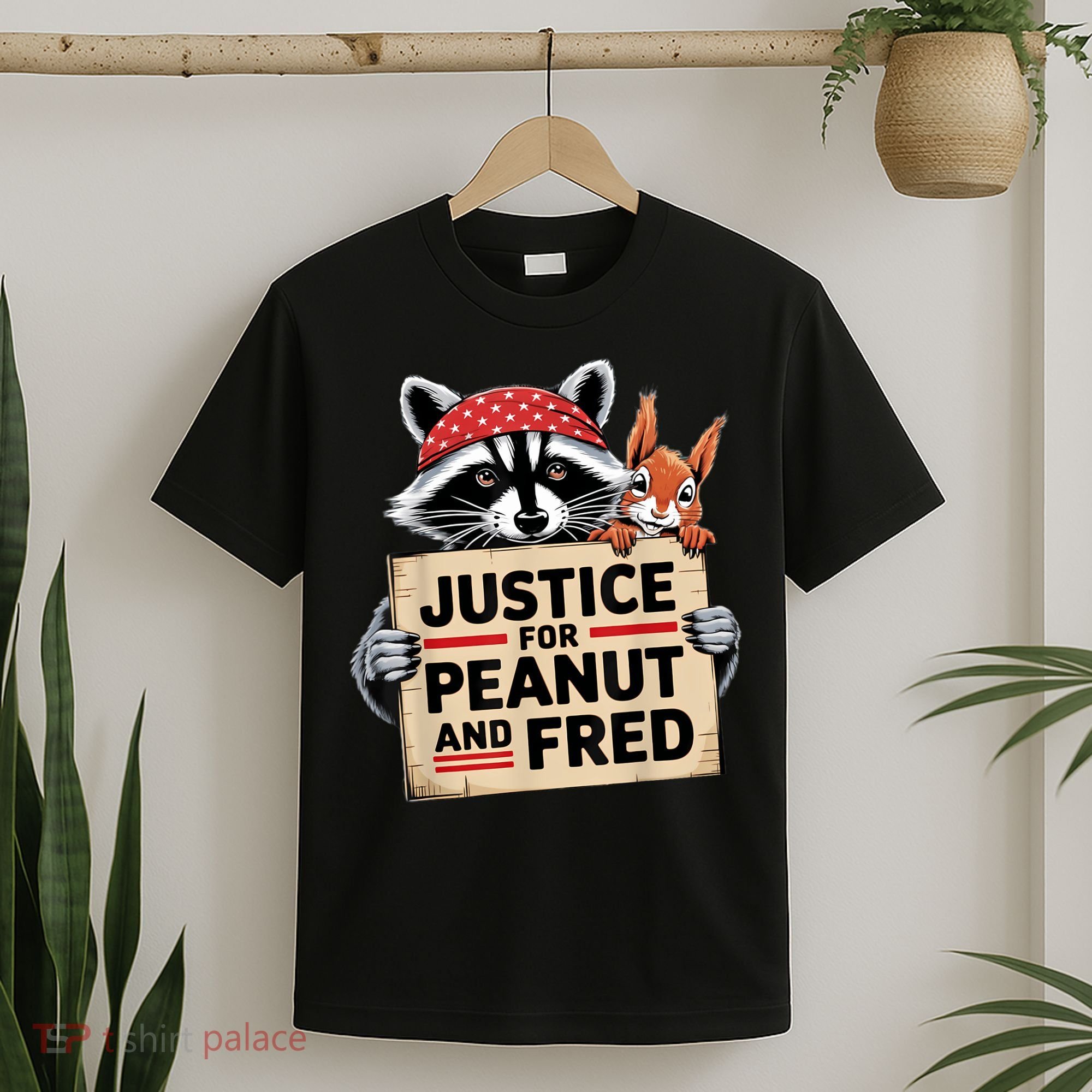 Justice For Peanut The Squirrel And Fred The Raccon T-Shirt