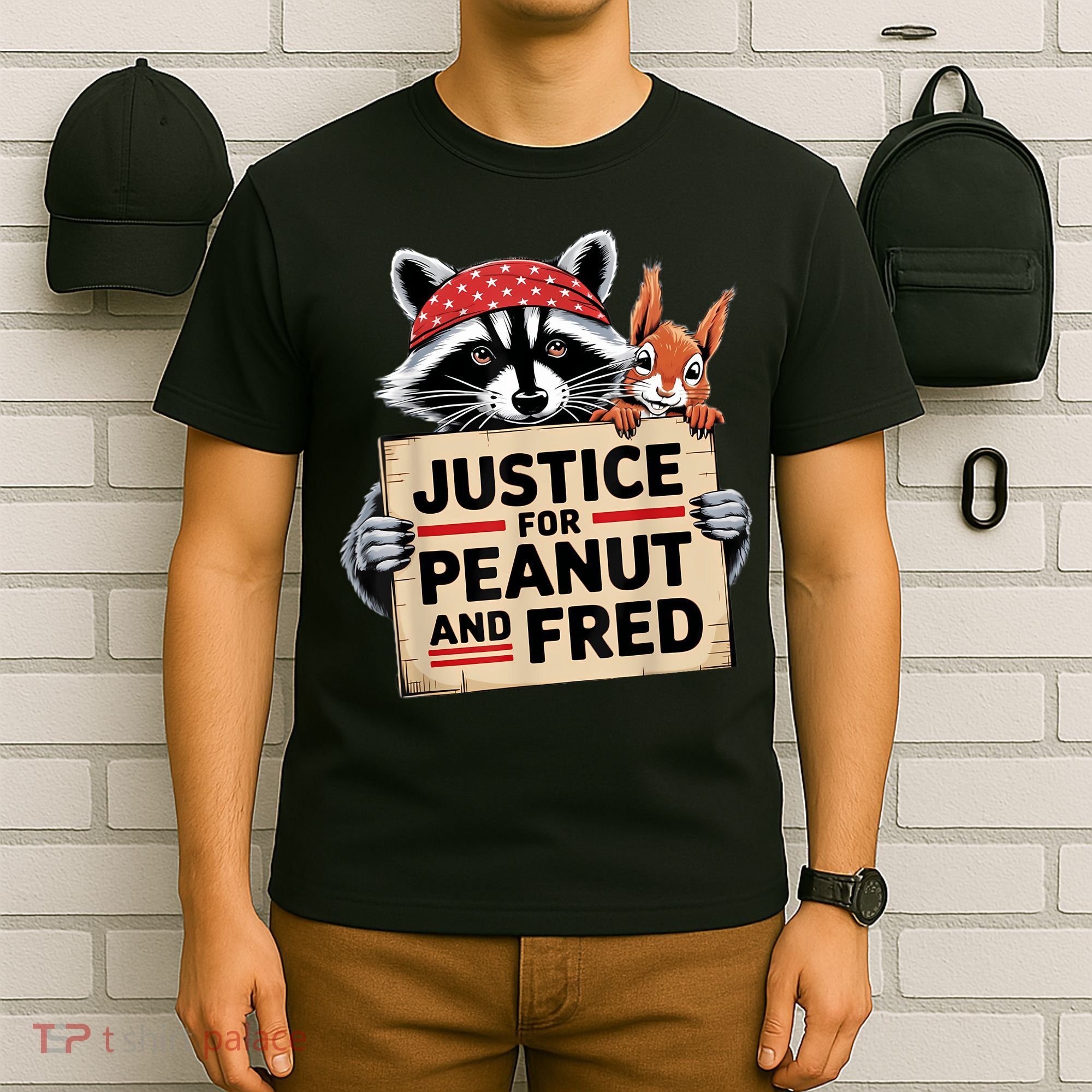 Justice For Peanut The Squirrel And Fred The Raccon T-Shirt