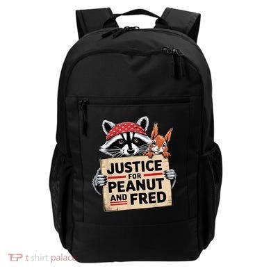 Justice For Peanut The Squirrel And Fred The Raccon Backpack