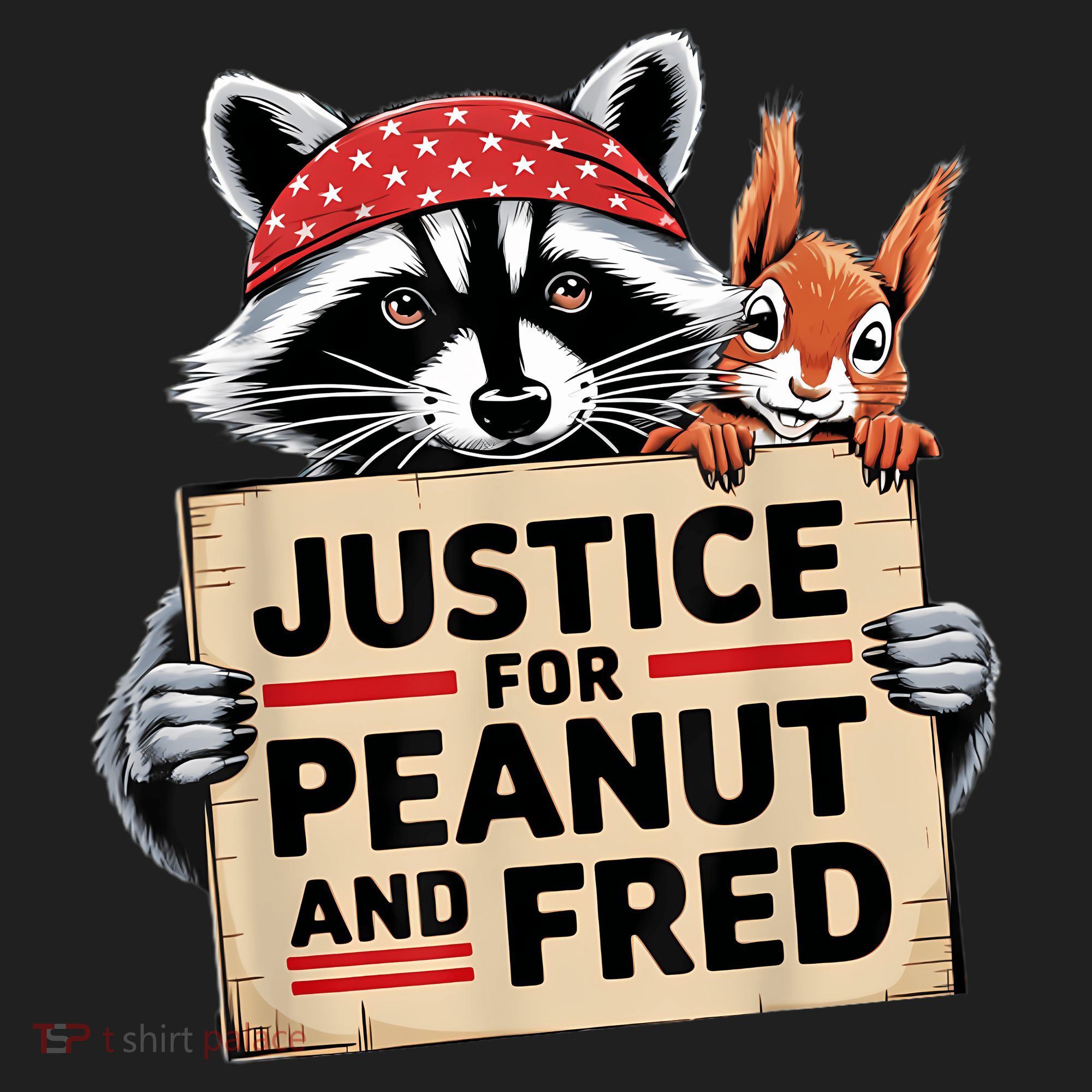 Justice For Peanut The Squirrel And Fred The Raccon Beanie