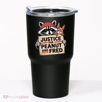 Justice For Peanut The Squirrel And Fred The Raccon Tumbler thumb 0