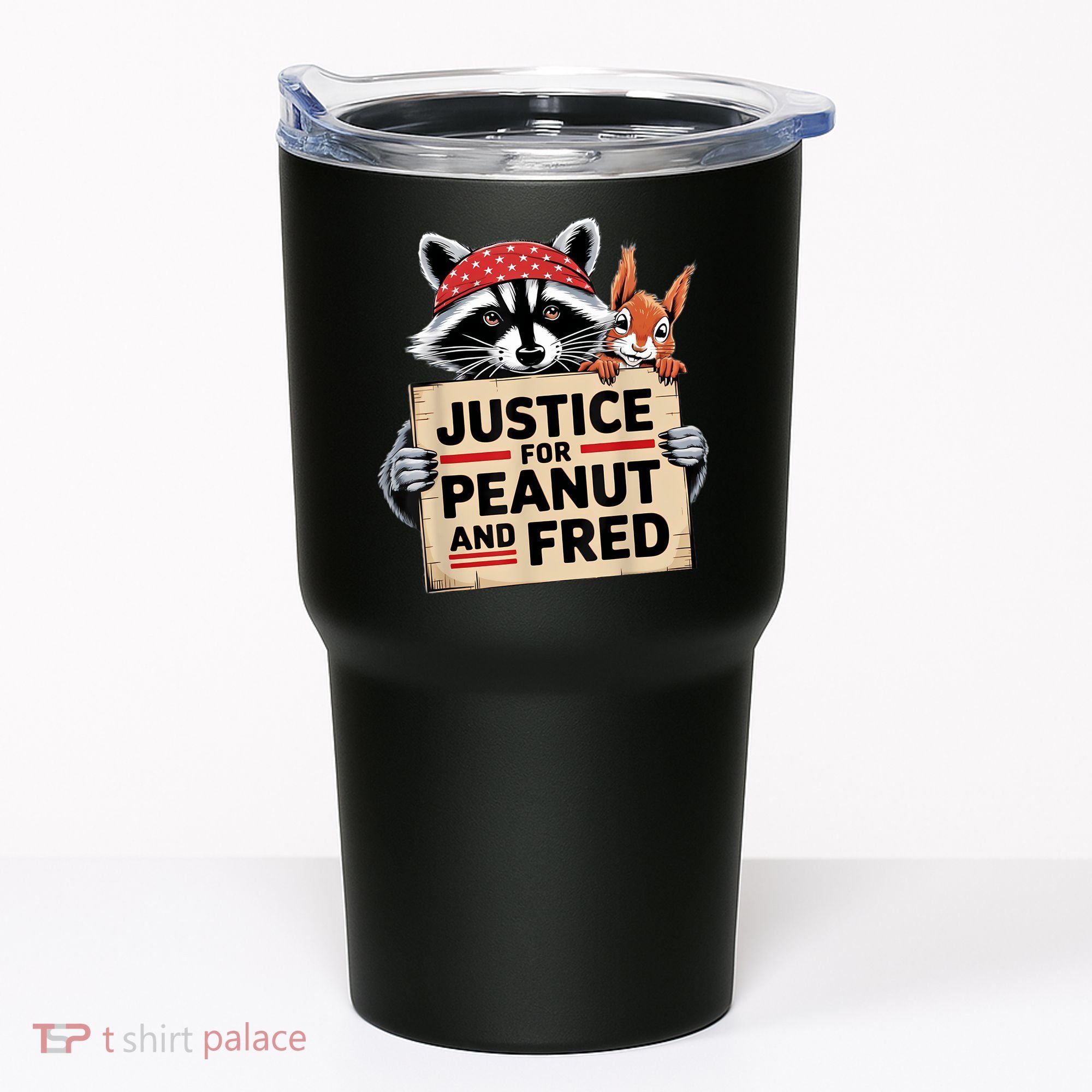 Justice For Peanut The Squirrel And Fred The Raccon Tumbler