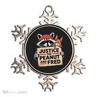 Justice For Peanut The Squirrel And Fred The Raccon Ornament thumb 0