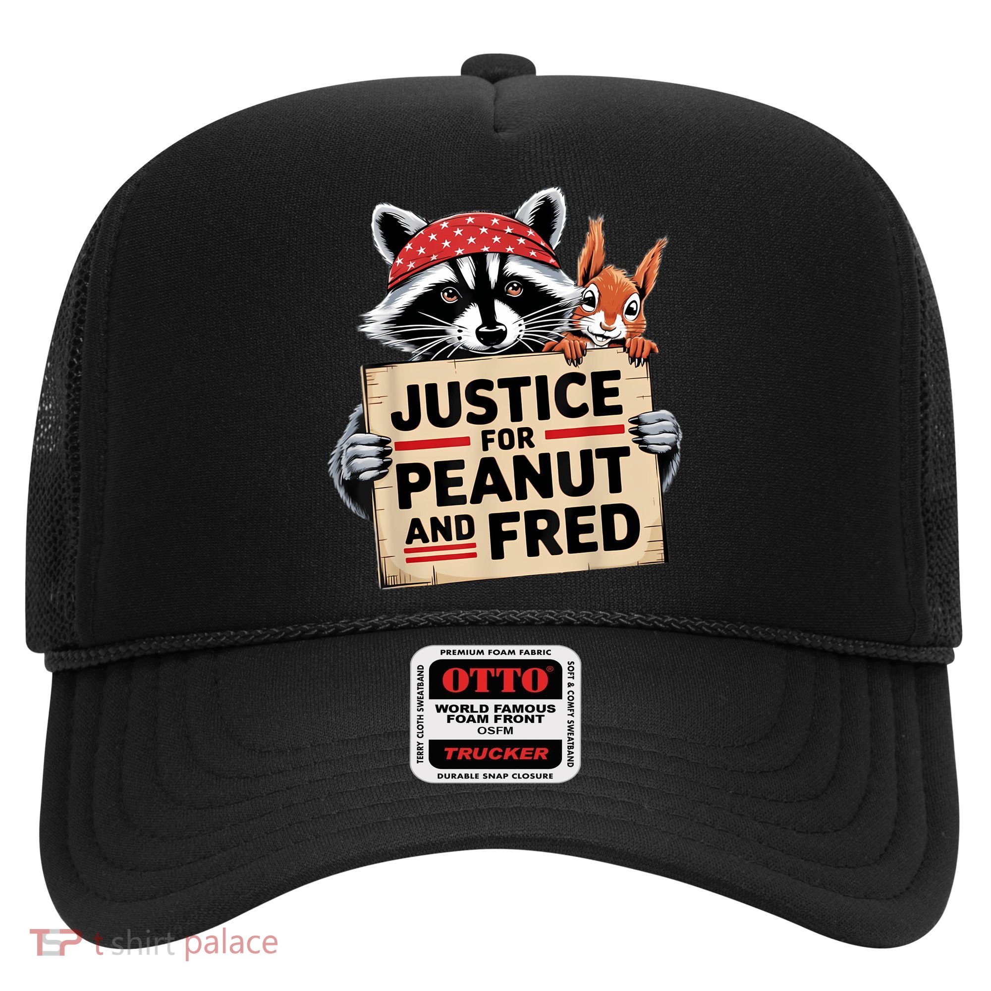 Justice For Peanut The Squirrel And Fred The Raccon Hat