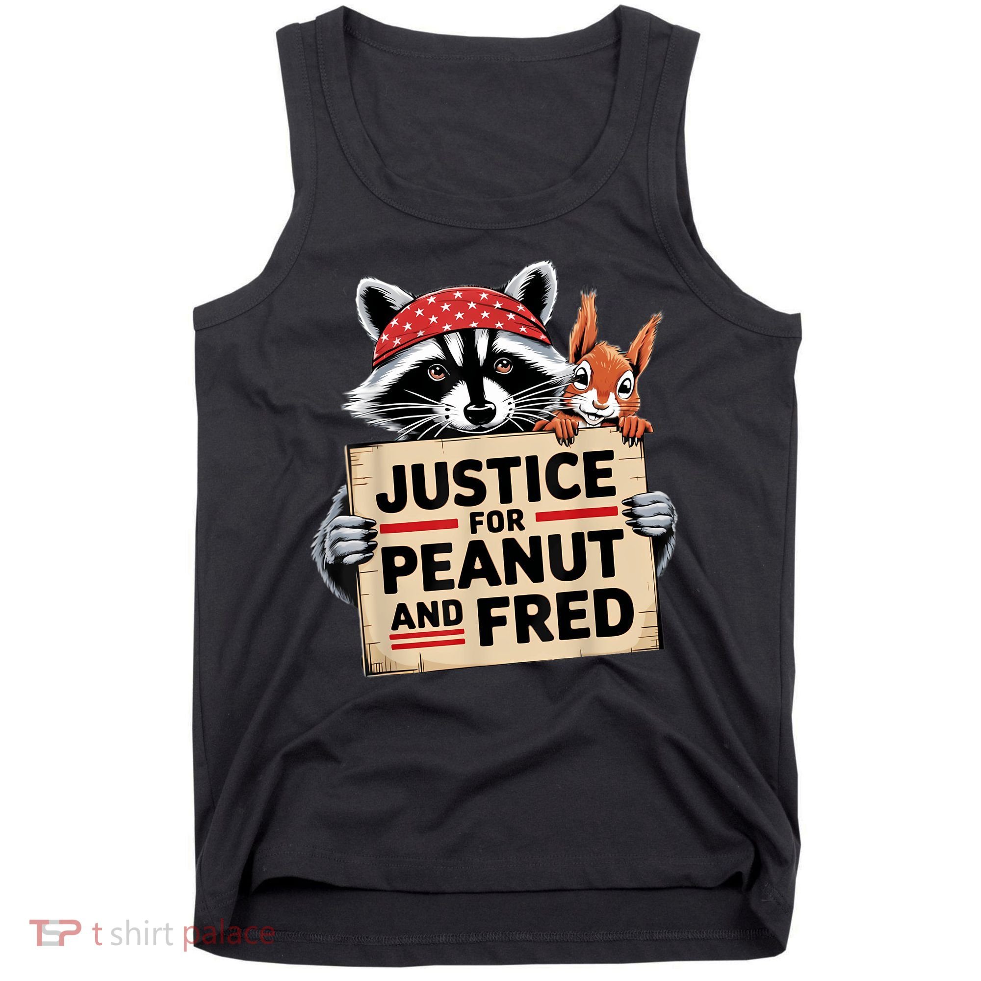 Justice For Peanut The Squirrel And Fred The Raccon Tank Top