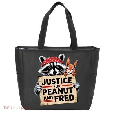 Justice For Peanut The Squirrel And Fred The Raccon Tote Bag