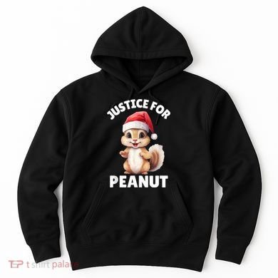 Justice For Peanut The Squirrel Funny Hoodie