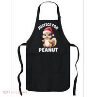 Justice For Peanut The Squirrel Funny Apron thumb 0