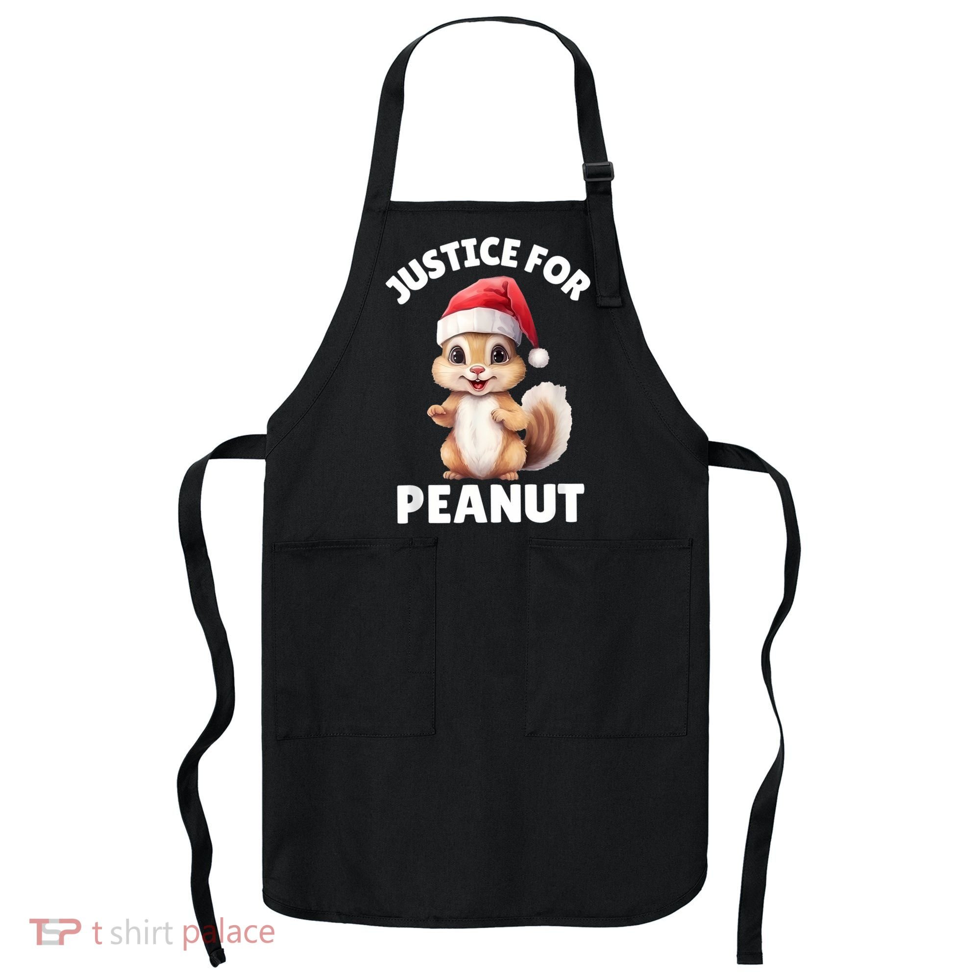 Justice For Peanut The Squirrel Funny Apron