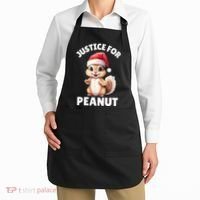 Justice For Peanut The Squirrel Funny Apron thumb 2