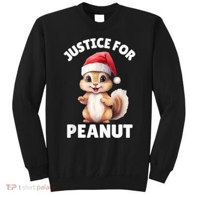 Justice For Peanut The Squirrel Funny Sweatshirt