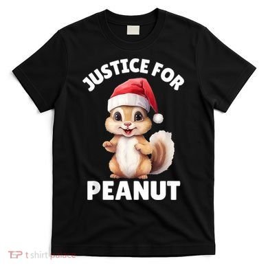 Justice For Peanut The Squirrel Funny T-Shirt