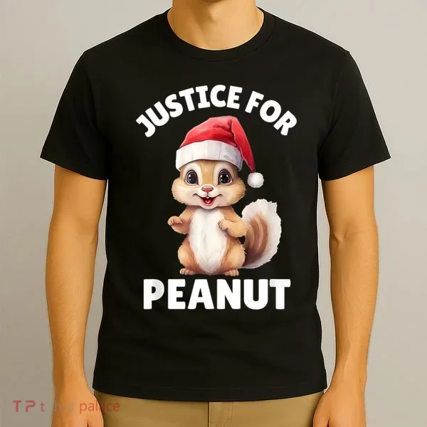 Justice For Peanut The Squirrel Funny T-Shirt