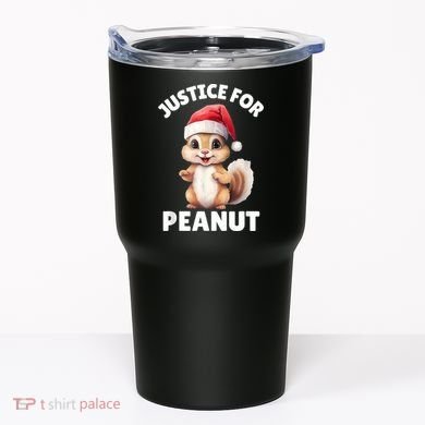Justice For Peanut The Squirrel Funny Tumbler