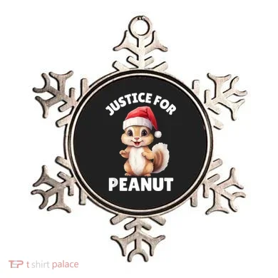 Justice For Peanut The Squirrel Funny Ornament
