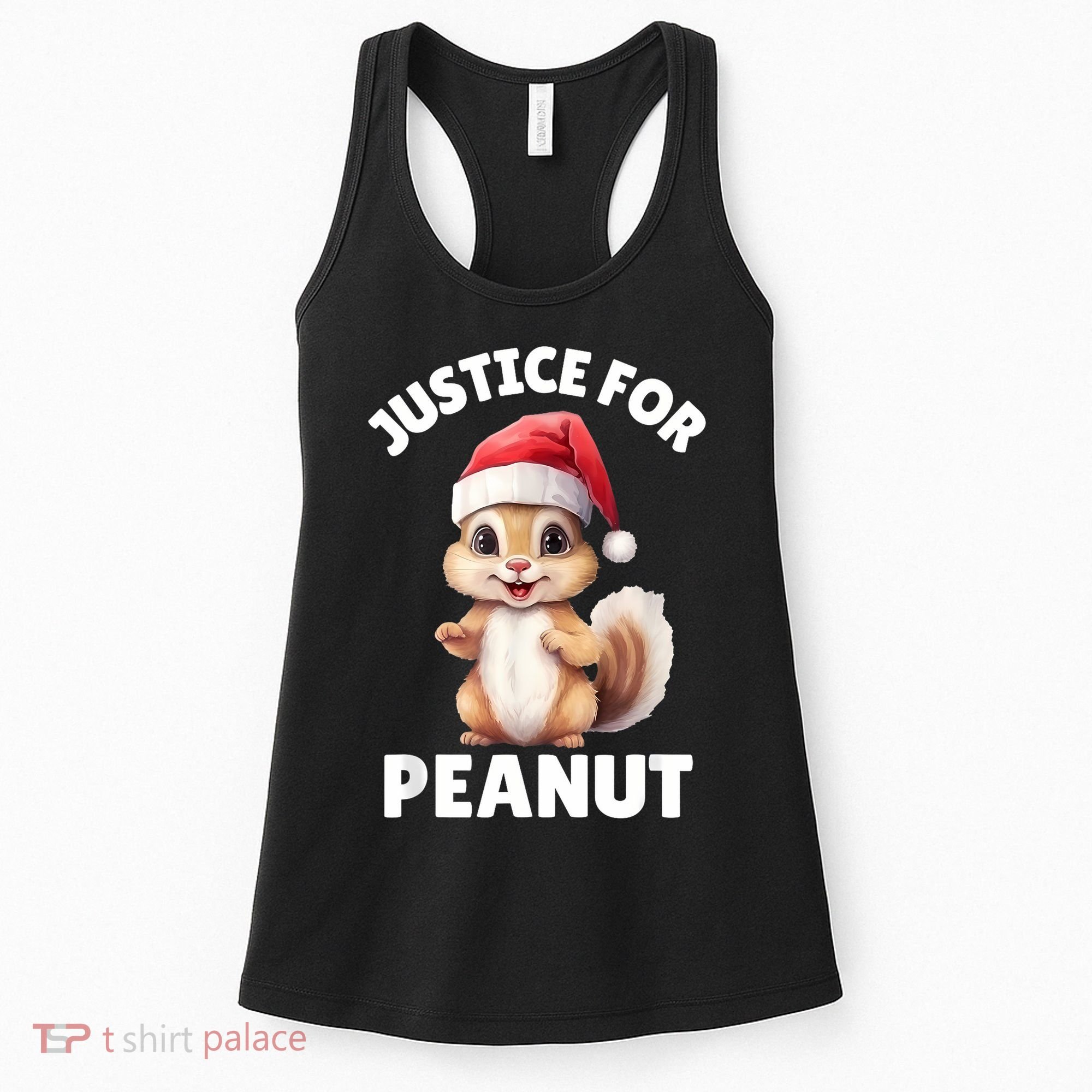 Justice For Peanut The Squirrel Funny Women's Tank Top