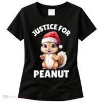 Justice For Peanut The Squirrel Funny Women's T-Shirt thumb 0