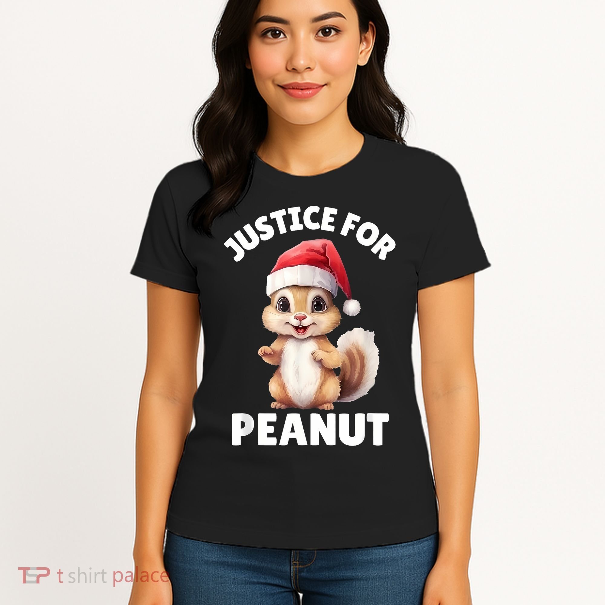 Justice For Peanut The Squirrel Funny Women's T-Shirt