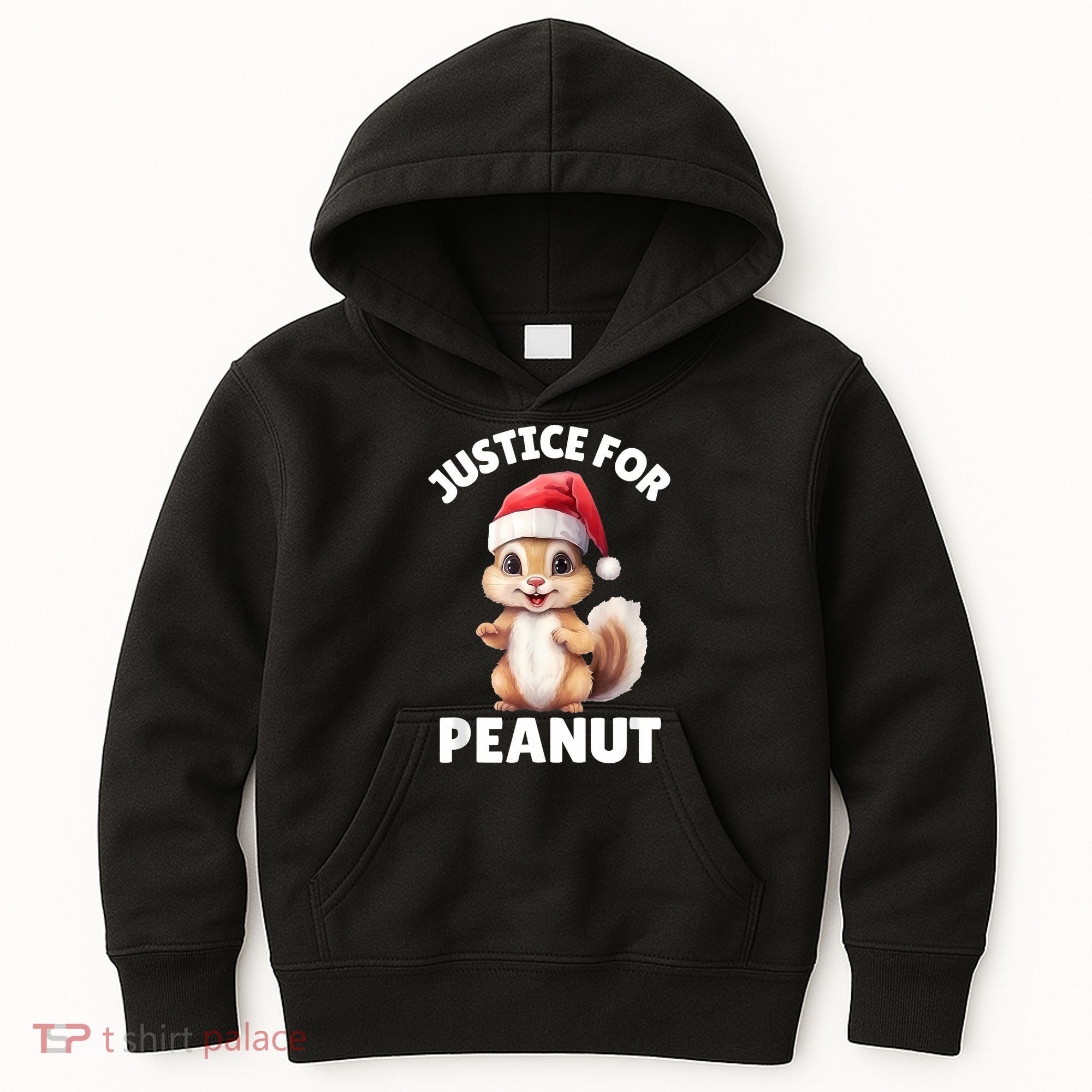 Justice For Peanut The Squirrel Funny Kids Hoodie