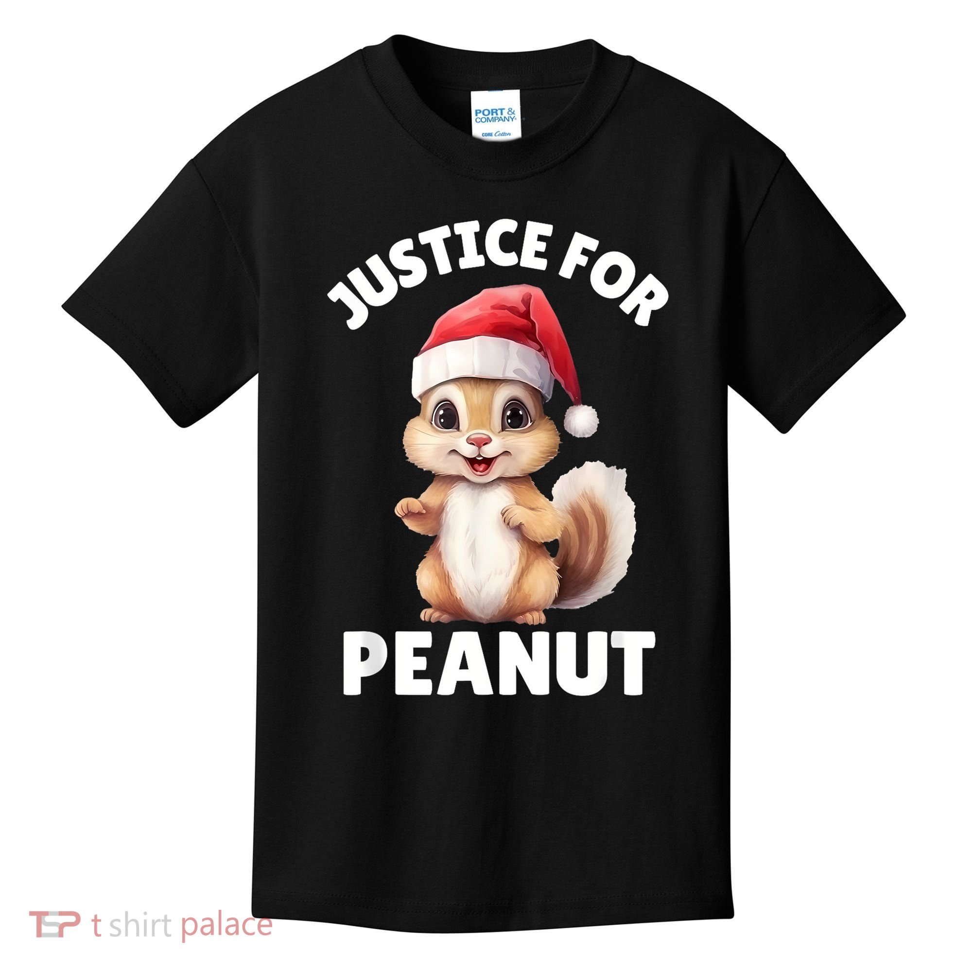 Justice For Peanut The Squirrel Funny Kids T-Shirt