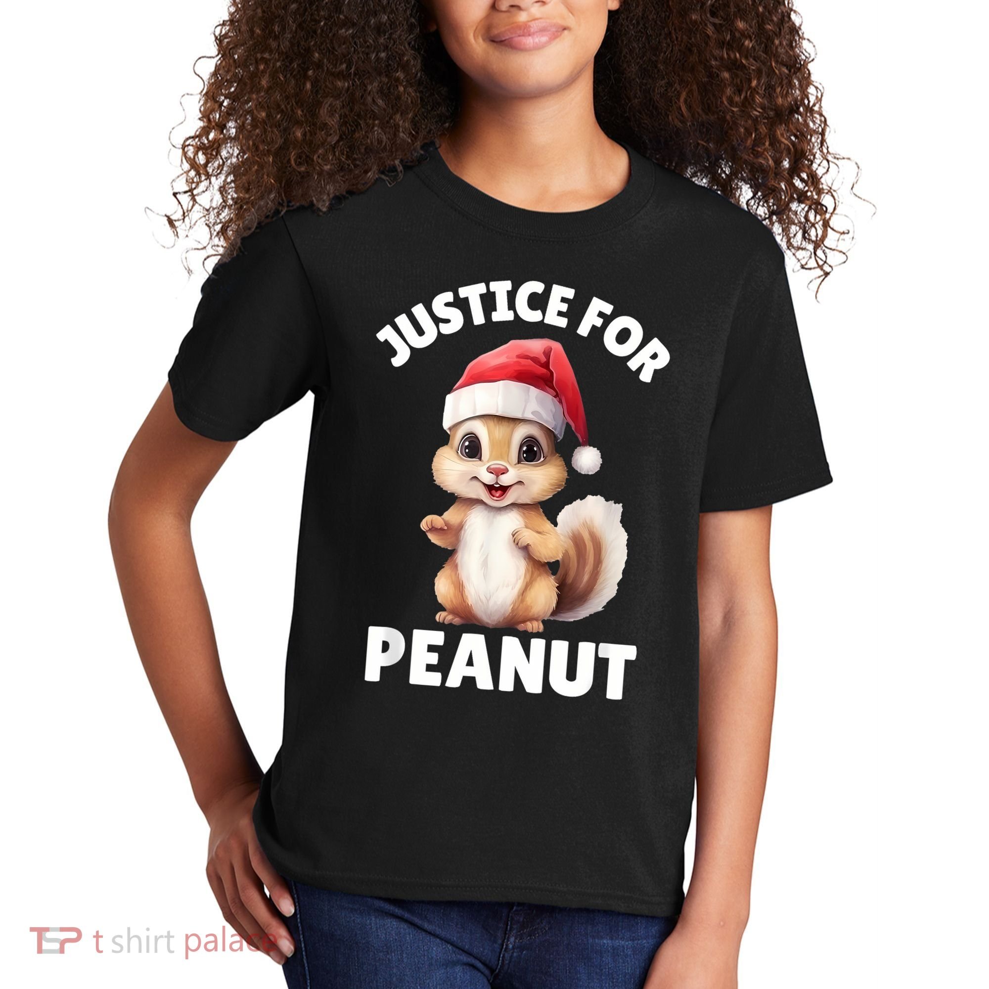 Justice For Peanut The Squirrel Funny Kids T-Shirt
