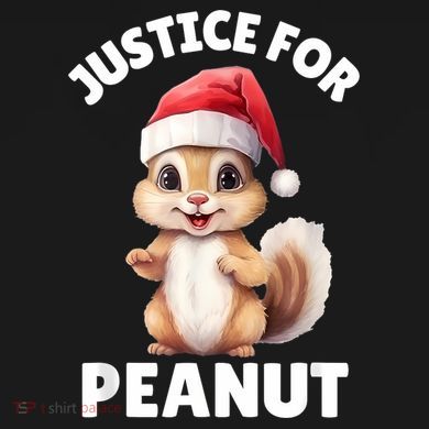 Justice For Peanut The Squirrel Funny Kids T-Shirt