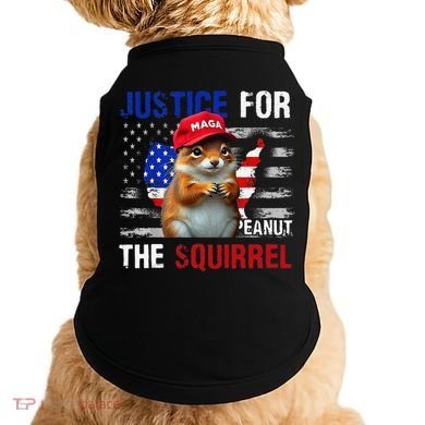 Justice For Peanut The Squirrel Peanut Squirrel Doggie Tank