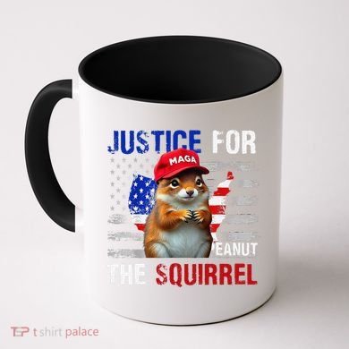 Justice For Peanut The Squirrel Peanut Squirrel Coffee Mug