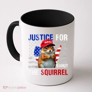 Justice For Peanut The Squirrel Peanut Squirrel Coffee Mug