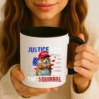 Justice For Peanut The Squirrel Peanut Squirrel Coffee Mug thumb 3