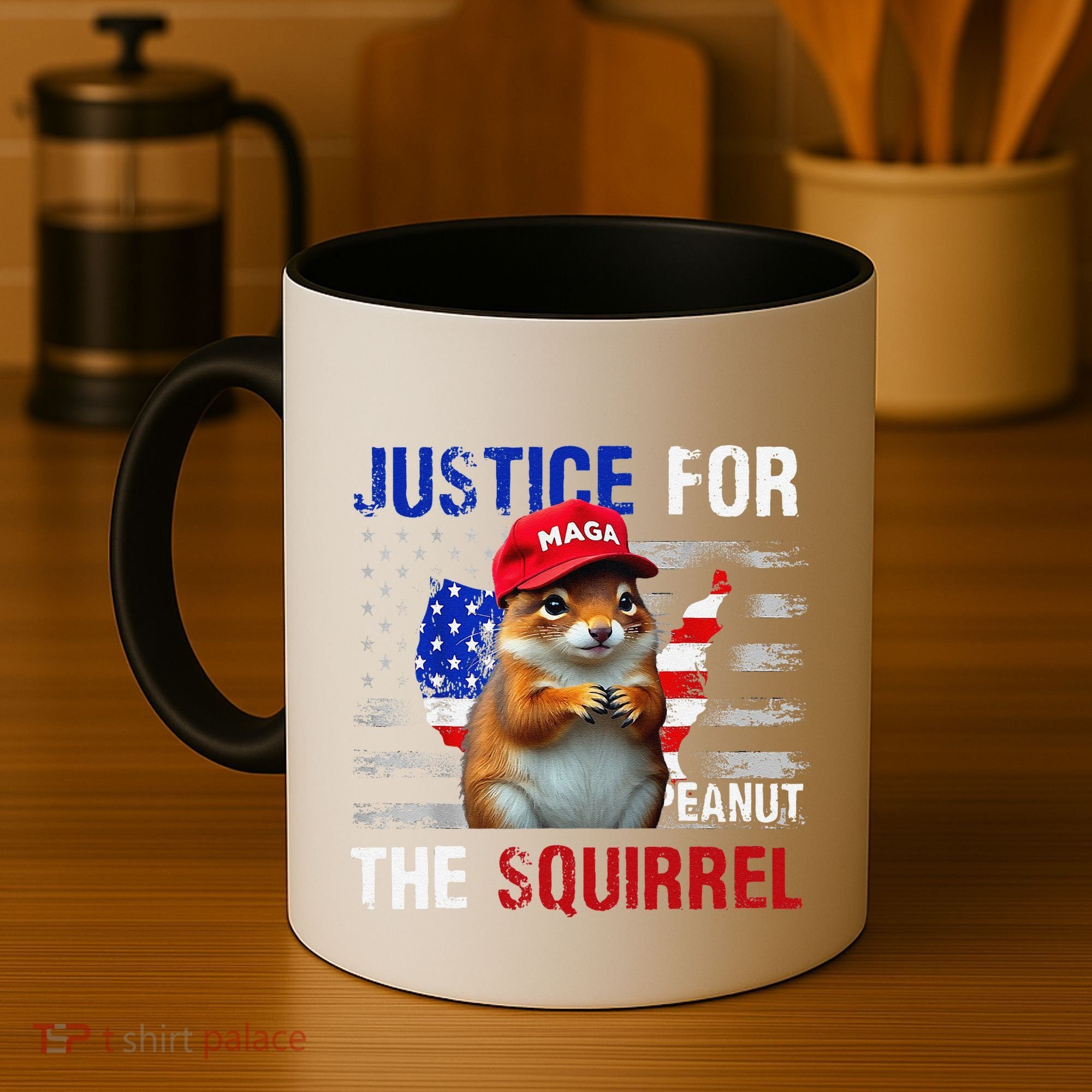 Justice For Peanut The Squirrel Peanut Squirrel Coffee Mug