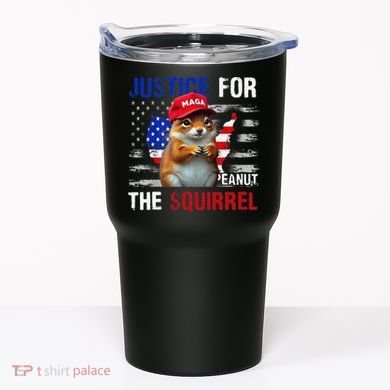 Justice For Peanut The Squirrel Peanut Squirrel Tumbler