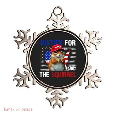 Justice For Peanut The Squirrel Peanut Squirrel Ornament